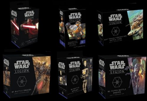 Star Wars Legion Seperatist Alliance Expansions